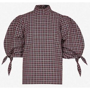 Paper London Rose Plaid Tartan Top
- Size US 2 New